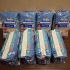 Mixed Sizes Lot Pampers Splashers Swim Diapers Lot  8 Packs  Size 2  3  4  5 