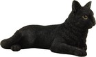 3 Inch Black Cat Posing Hand Painted Mini Figurine Statue  halloween Gifts