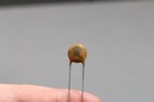 Lot Of 5 Vintage Centralab  001 Uf 1kv Ceramic Disc Capacitor 1000pf Nos Mexico
