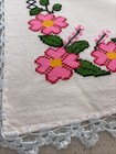 Mexican Carpet Embroidered Floral Design