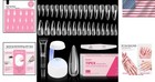 Salon-quality Nail Extension Kit  16 Sizes Of Beetles Tipex Stiletto Tips