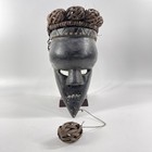 Salampasu Wood And Rattan Mask Congo