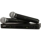New Shure Blx288 pg58 Handheld Wireless Microphone System Come With2 Microphone