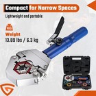 Handheld Hydraulic Ac Hose Crimper Kit Crimping Tool Repair Air Condition Hoses