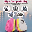 For 3m 60923 Organic Vapor Acid Gas Respirator Cartridge Filter 2 Pcs Exp 2027