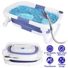 Foldable Infant Baby Bath Tub Collapsible Newborn Safety Portable Shower Bathtub