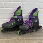 Vintage 1990 s Goosebumps Sport In-line Skates Parachute Press Kids Size 5 Rare