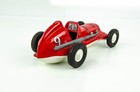Roy Cox Thimble Drome Champion Tether Car 10   9 Red   White