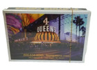 Vintage - Las Vegas 4 Queens Casino On Fremont Street - Playing Cards
