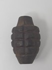Vintage Cast Iron Grenade Shape Industrial Knob Threaded Heavy Metal