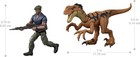 Mattel Jurassic World Rebirth Human   Dinosaur Figure Pack  Duncan Kincaid     