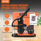 Vevor Button Maker Machine Pin Badge Maker 2 28  100 Button Parts circle Cutter