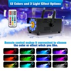 2pcs 500w Smoke Fog Machine Rgb Muti Color Led Dj Halloween Party Stage Lighting