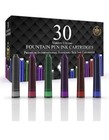 Wordsworth And Black  Fountain Pen Ink Refills Variety Colors Ink Pack Of 30 Sta