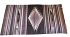 Vintage Navajo Rug Native American Indian Weaving Wool 54  X 30  Textile Runner