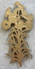Vintage Plastic Gold Syroco Floral Mcm 1969 Wall Decor  4862 23x11