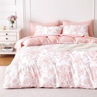 Floral Comforter Set - Shabby Chic Cottagecore Bedding  Vintage Botanical Design