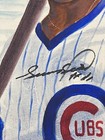 Sammy Sosa Signed 11x14 Painting Chicago Cubs  21 Vintage Autograph Rare Beckett