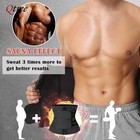 Men Waist Trainer Body Training Shaper Sweat Belt Tummy Control Cincher Girdle
