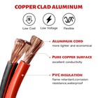 2 Gauge Black Red Kit Power Ground Battery Cable Wire Car Audio Truck Rv Amp Lot