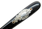 Vintage Shoe Boot Corset Lace Button Hook Silver Art Nouveau Embellished Tool