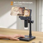 Elikliv 4 3  Coin Microscope With Scale  Weighing Digital Magnifier  Used