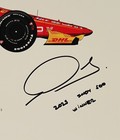Alex Palou Autographed 2025 Indy 500 Champion 18x12 Limited Edition Print 10 200