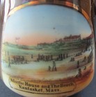 Early 20th Century Souvenir Creamer Atlantic House Beach Nantasket Massachusetts