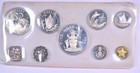 1973 Bahama Islands 9 Coin Proof Set With Case No Coa- 4 Silver Coins 