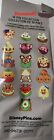 Disney Munchlings Treats Series 2 Mystery Collection 5 Pin Pouch Pack Sealed New