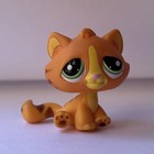 Authentic Littlest Pet Shop Lps 2pcs Tiger  1834   Bear  1835 W honey Jar Accs