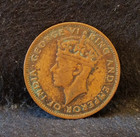 1945 British Honduras  belize  Cent  George Vi  Scarce  Km-21  bh18 