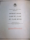 Recreational Watercraft Lake St  Clair   Detroit River  Nautical Chart 1979 Noaa