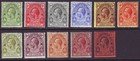 Turks   Caicos Islands 1913 Sc 25-35 Mh Set