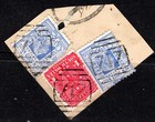 Millie  Nsw Numeral Postmark 717 Bar Cancels On 3 State Stamps