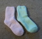New 1 Pair Fluffy Fuzzy Socks  11 Solid Colors U Choose  New