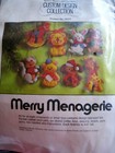 Bucilla Christmas Felt Applique Ornament Craft Kit  Merry Menagerie 28900 mobile