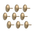 100pcs Antique Brass Round Head Upholstery Sofa Nail Decorative Tack Furniture