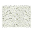 New White 10 24x16 Artificial Flower Wall Silk Fabric Flower Party Decor Us