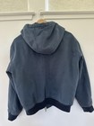 Abercrombie   Fitch Men   s Hooded Workwear Bomber Jacket  navy  Size  Xs 