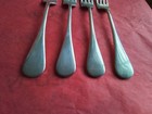 Calderoni Borromeo 18 10 Stainless Salad Forks  4  Italy 7 1 8  Glossy Pre-owned