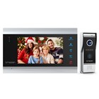Tmezon 1080p Video Doorbell Door Phone Security Intercom Sytem 2x7  Lcd Monitor