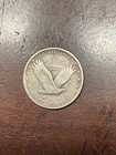 1919 D Standing Liberty Quarter Tough Date  Fine Details Cleaned