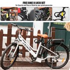 City E Bike For Adults 26  Electric Bicycle 500w Motor 25mph Beach E-bike Usa