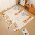 Baby Play Mat For Floor 79 X 71   reversible 79x71x0 4 Inch Car And Animals