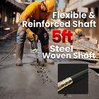 Xtremepowerus 1 0hp Handheld Concrete Vibrator 1 5m Flexible Shaft Construction