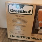Vtg Greenleaf The Arthur Wooden Doll House Kit 1981 No 8012 Made In Usa -sealed
