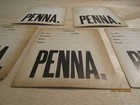 Vintage Penna Prr Train Freight Car Contents Tag Railroad Set 5