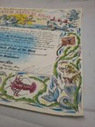 Imperivm Neptvni Regis 1954 Equator Crossing Certificate Blank   Excellent Shape
