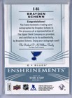 2018-19 The Cup Enshrinements  ebs Brayden Schenn Auto  99 - St  Louis Blues